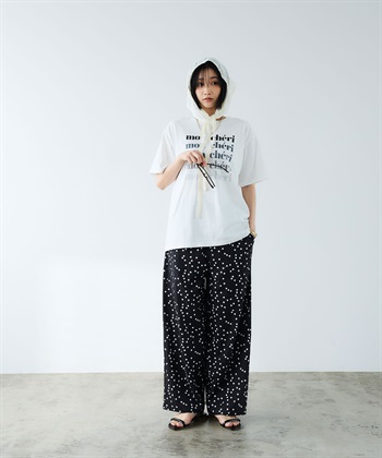 CROSS FUNCTION 《UV・接触冷感》エブ楽 ロゴプリントTシャツ_subthumb_8