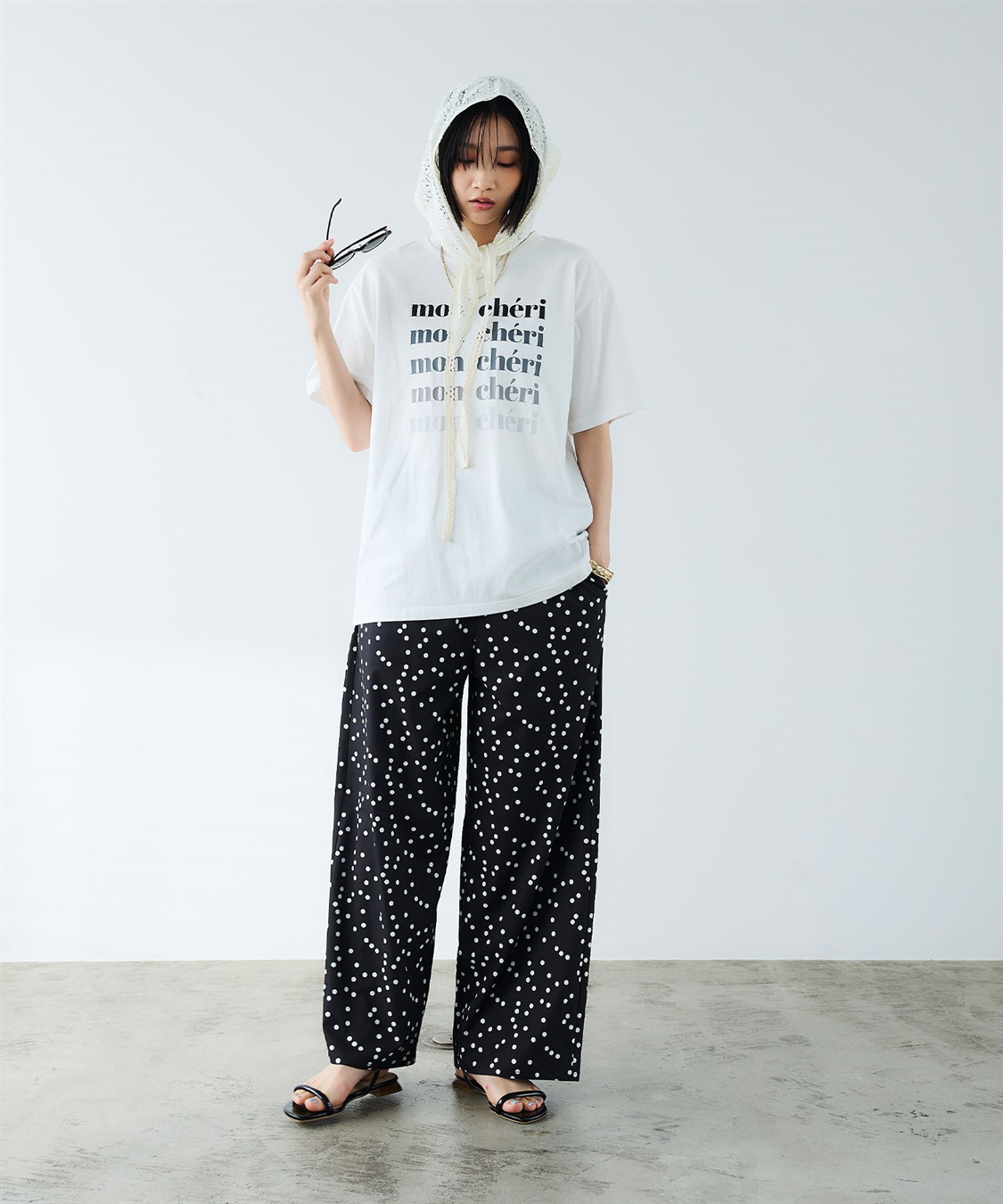 CROSS FUNCTION 《UV・接触冷感》エブ楽 ロゴプリントTシャツ_sub_9