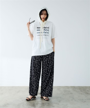 CROSS FUNCTION 《UV・接触冷感》エブ楽 ロゴプリントTシャツ_subthumb_9