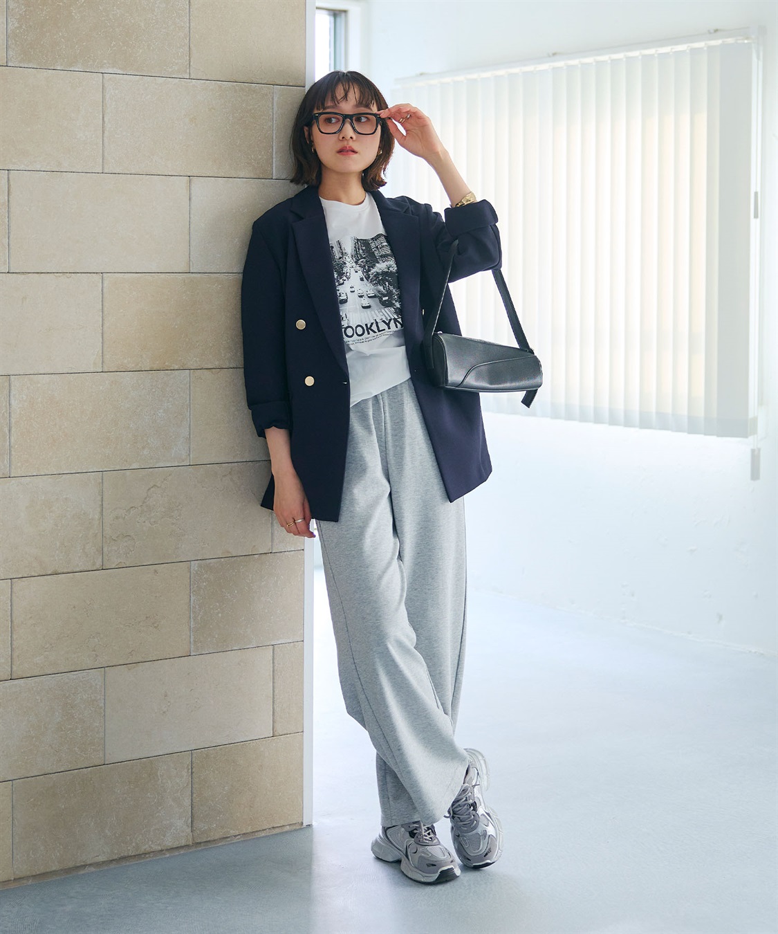 CROSS FUNCTION 《ストレッチ》スウェットワイドパンツ_sub_5