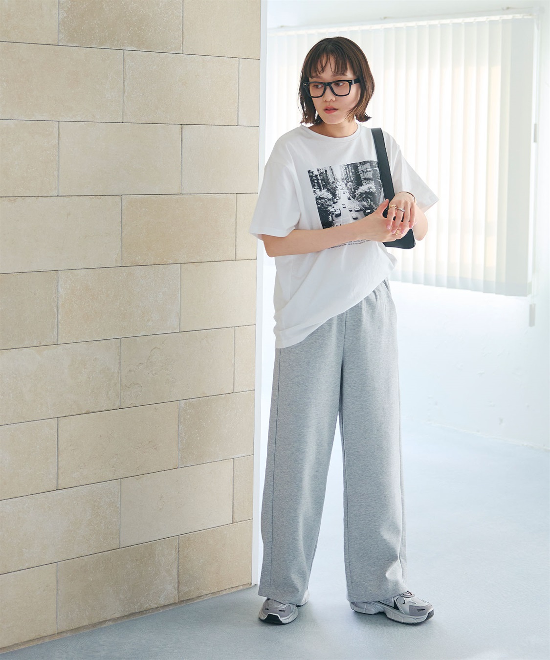 CROSS FUNCTION 《ストレッチ》スウェットワイドパンツ_sub_9