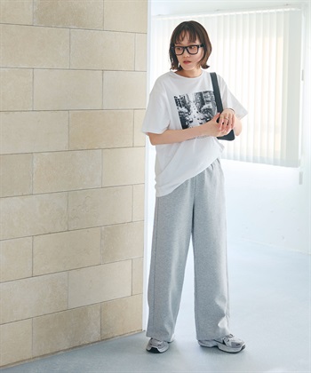 CROSS FUNCTION 《ストレッチ》スウェットワイドパンツ_subthumb_9