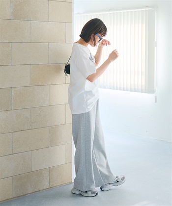 CROSS FUNCTION 《ストレッチ》スウェットワイドパンツ_subthumb_11