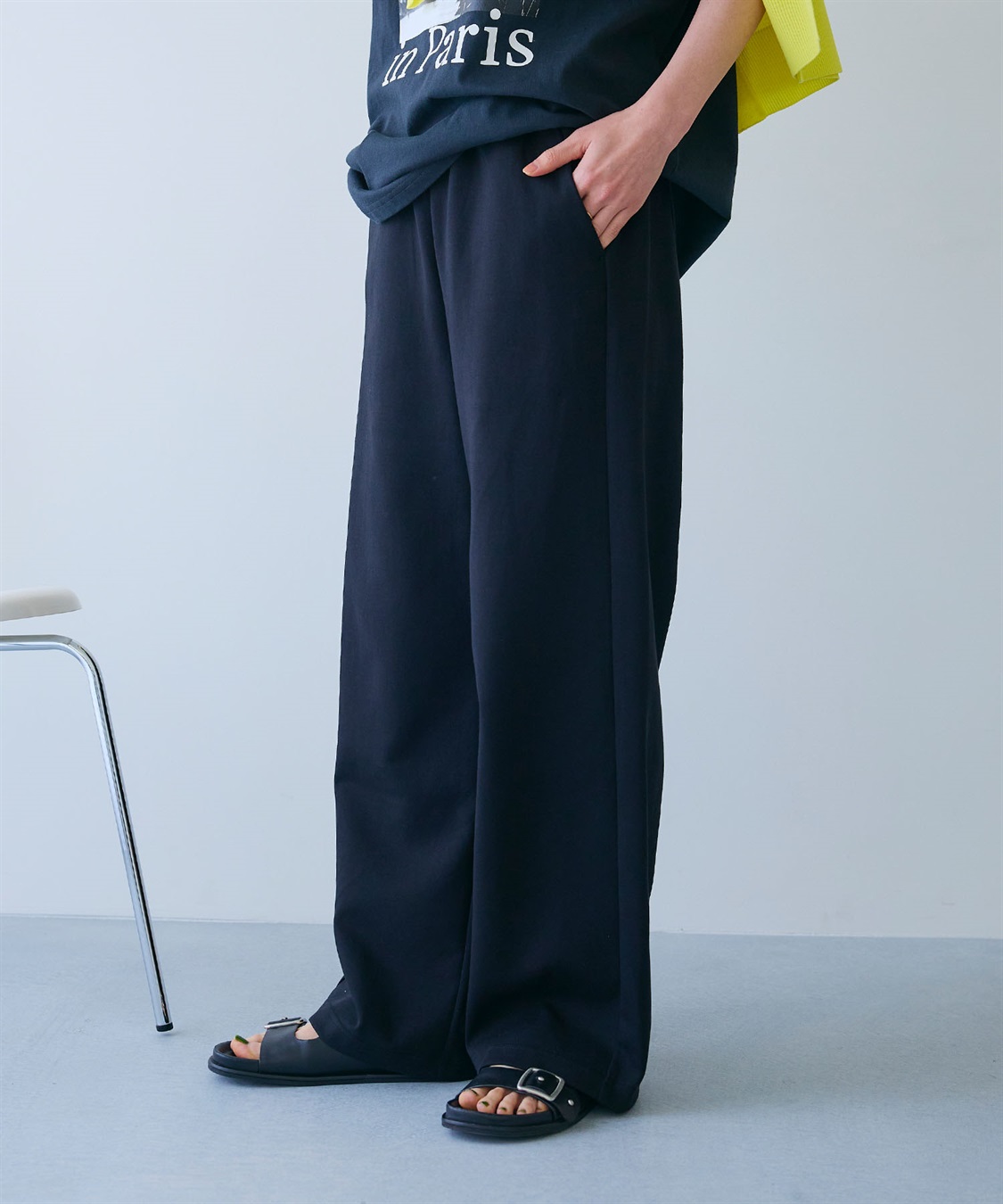 CROSS FUNCTION 《ストレッチ》スウェットワイドパンツ_sub_16