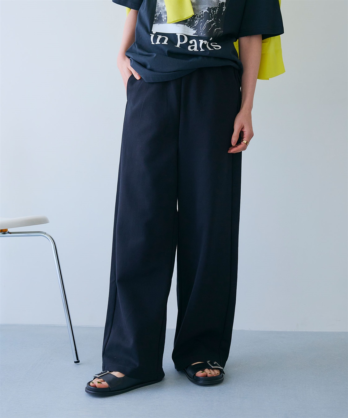 CROSS FUNCTION 《ストレッチ》スウェットワイドパンツ_sub_17