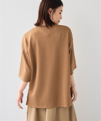 CROSS FUNCTION 《シワになりにくい》エブ楽 なめらかダンボール ビッグシルエットTシャツ_subthumb_7