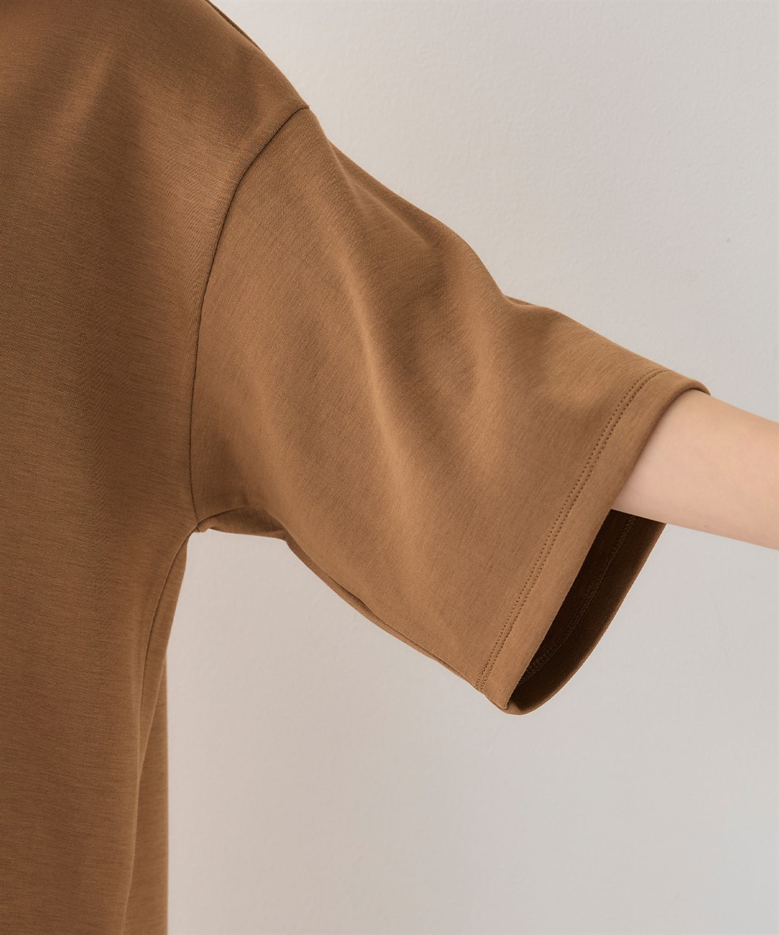 CROSS FUNCTION 《UV/接触冷感》エブ楽 なめらかダンボール ビッグシルエットTシャツ_sub_27