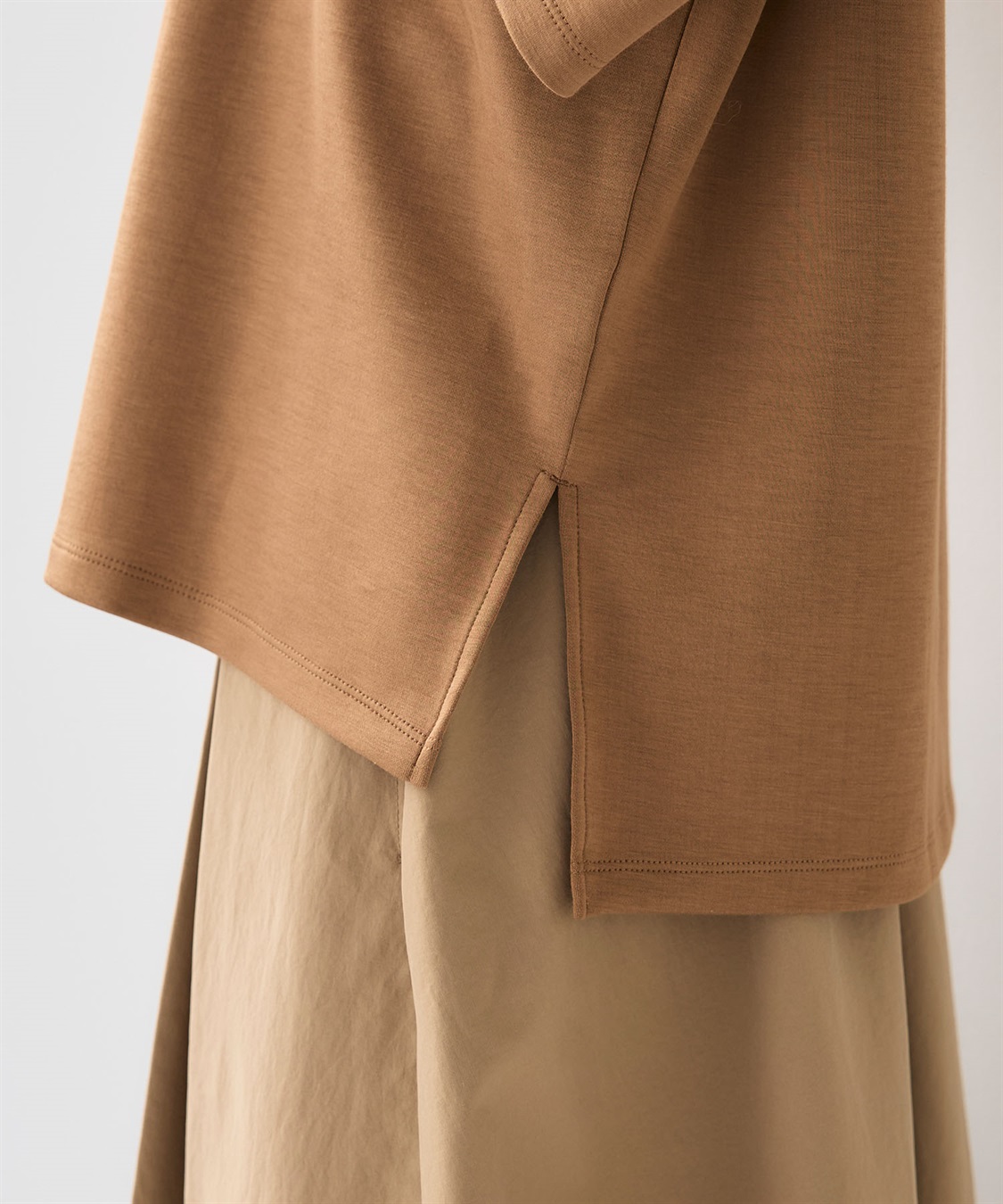 CROSS FUNCTION 《UV/接触冷感》エブ楽 なめらかダンボール ビッグシルエットTシャツ_sub_28