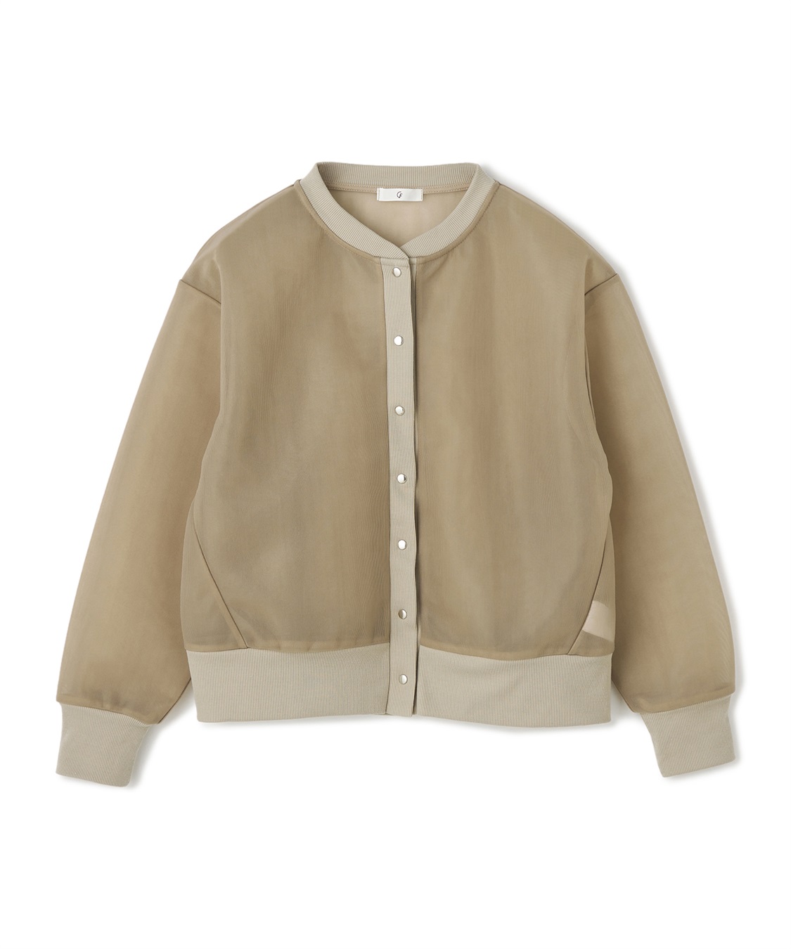 CROSS FUNCTION 《マシンウォッシャブル》エブ楽 シアースナップボタンカーディガン_sub_26