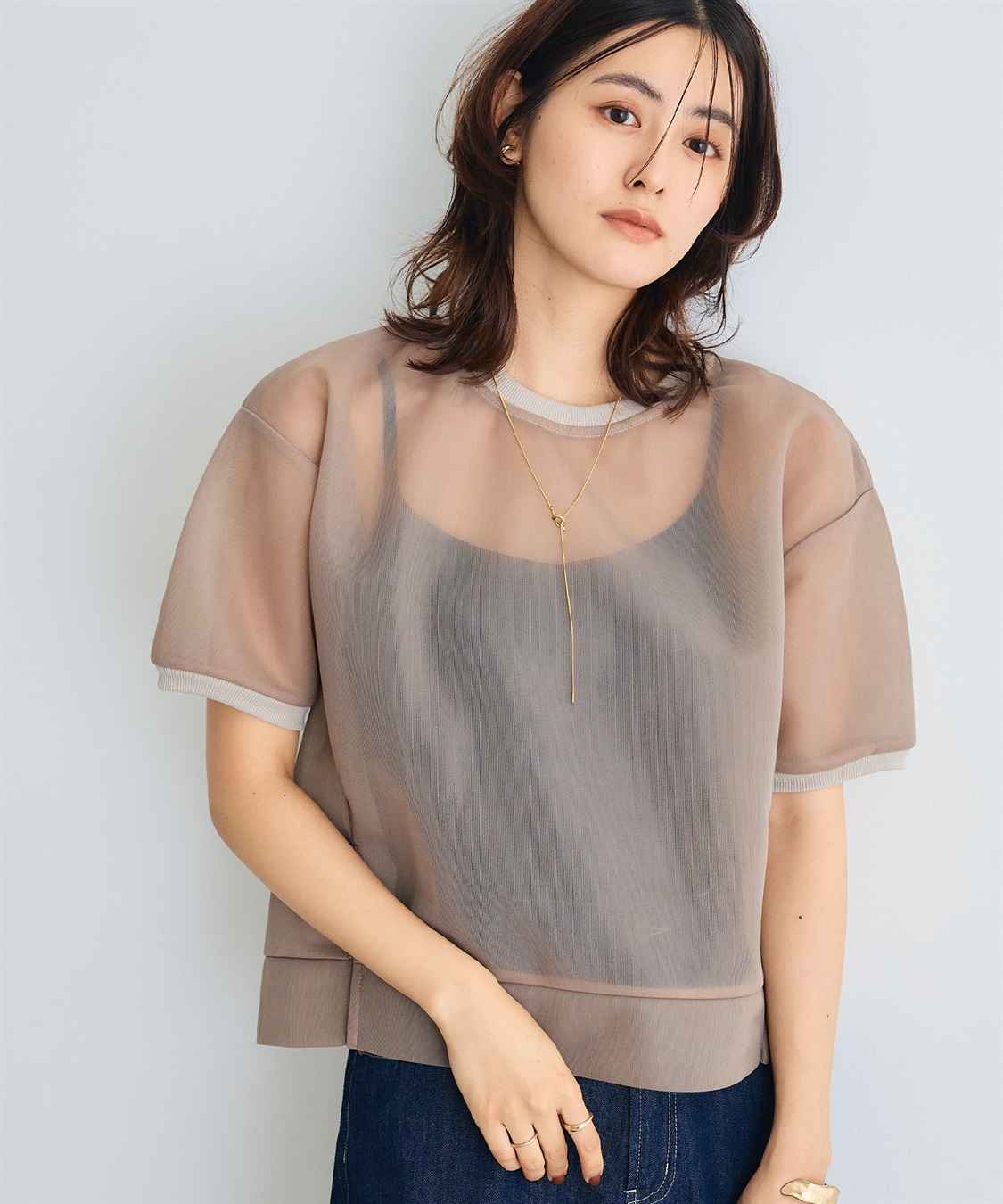 ハープ ハーフジップループバックスウェットシャツ （Black）| Sunspel