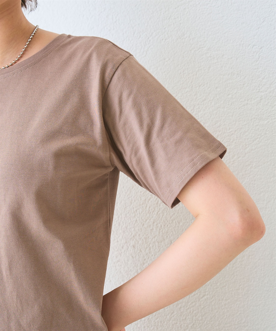 CROSS FUNCTION 《汗染み防止》裾スリットベーシックTシャツ_sub_27