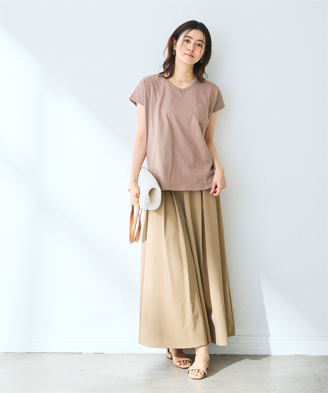 CROSS FUNCTION 《汗染み防止》フロントポケットTシャツ_sub_7