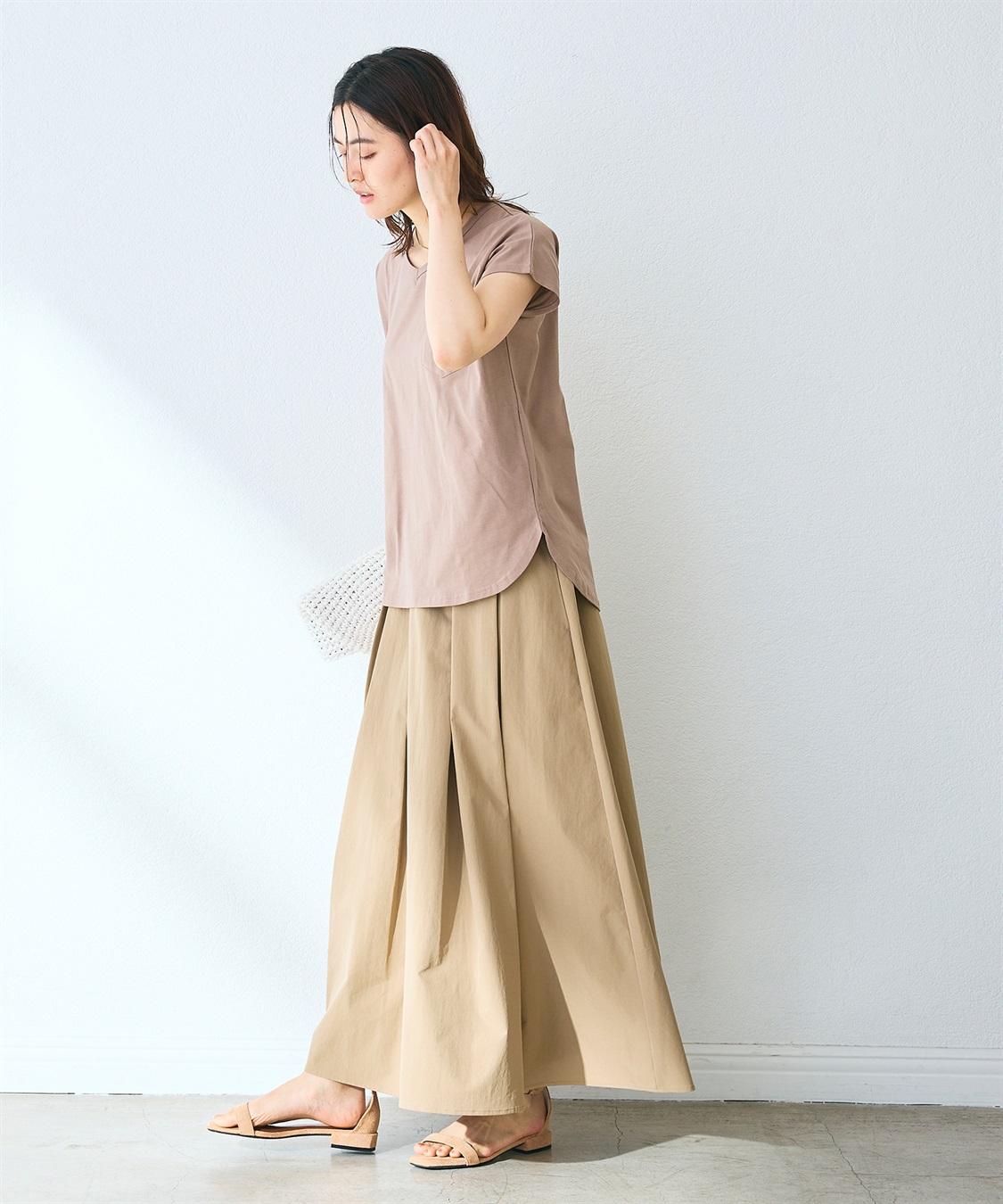 CROSS FUNCTION 《汗染み防止》フロントポケットTシャツ_sub_8