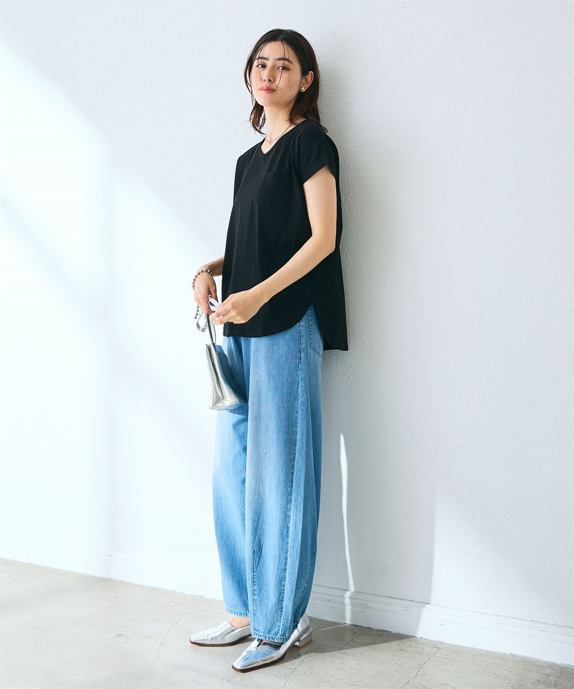 CROSS FUNCTION 《汗染み防止》フロントポケットTシャツ_sub_18