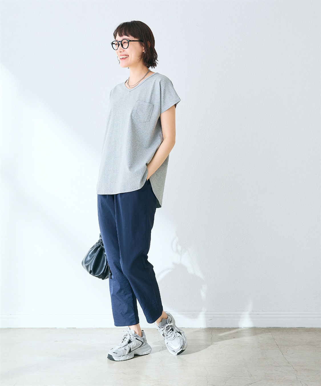 CROSS FUNCTION 《汗染み防止》フロントポケットTシャツ_sub_21