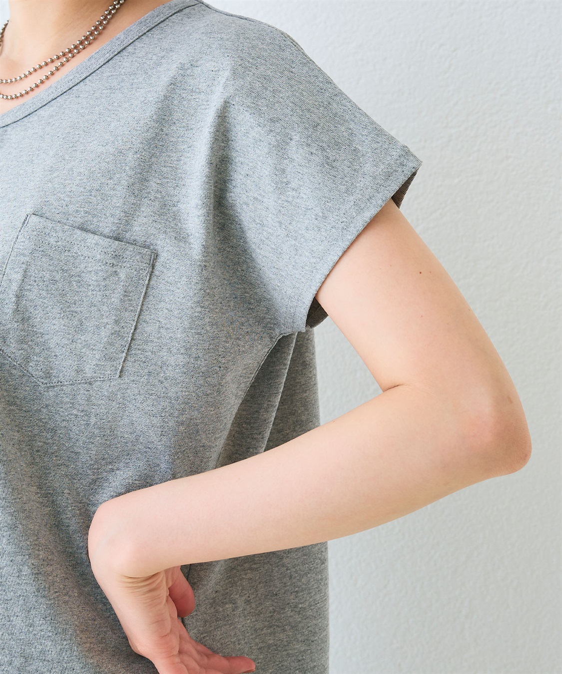 CROSS FUNCTION 《汗染み防止》フロントポケットTシャツ_sub_27