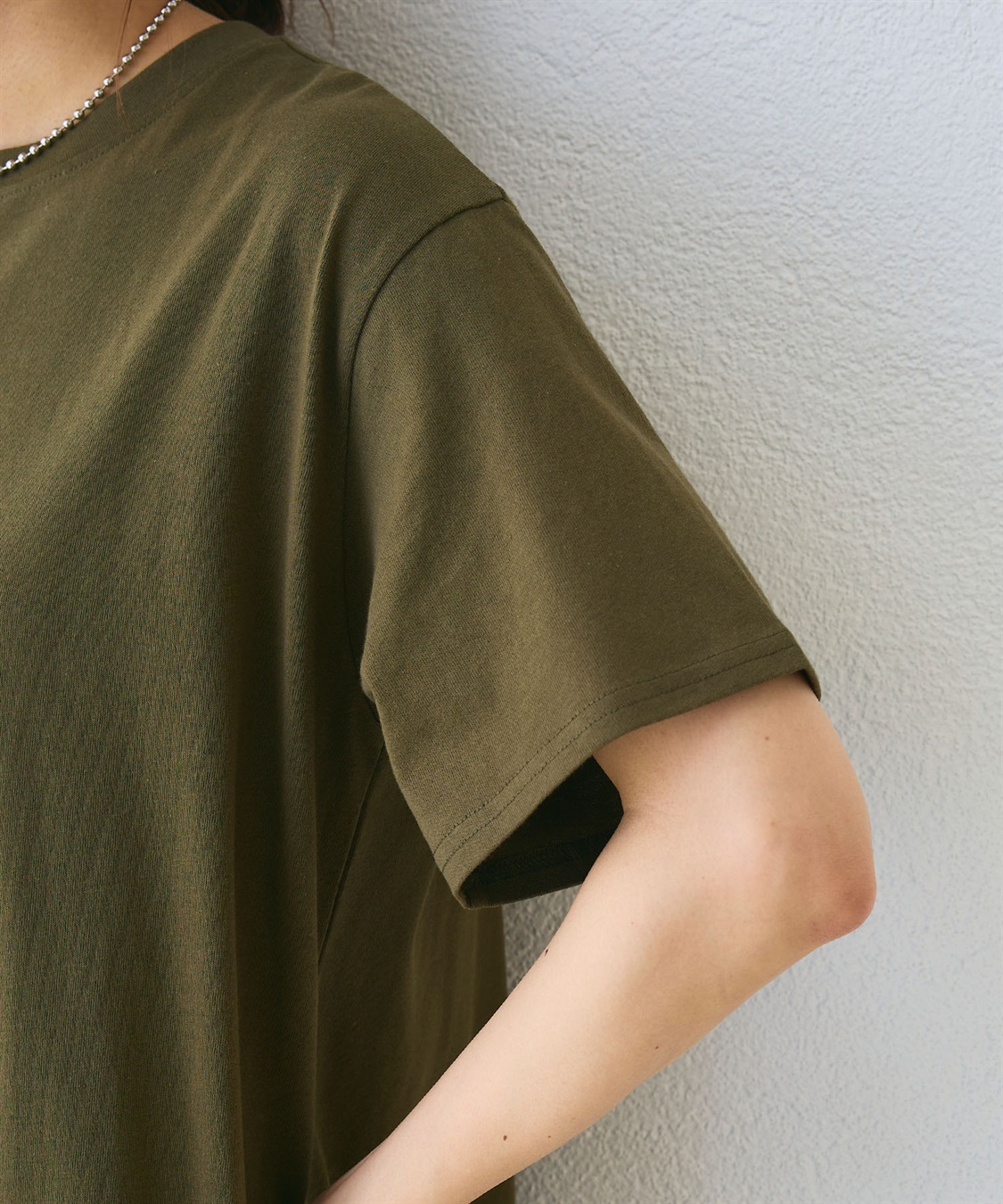 CROSS FUNCTION 《汗染み防止》バックスリットベーシックワンピース_sub_26