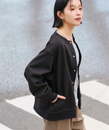 CROSS FUNCTION 《UV》ドットボタンスウェットカーディガン_subthumb_5