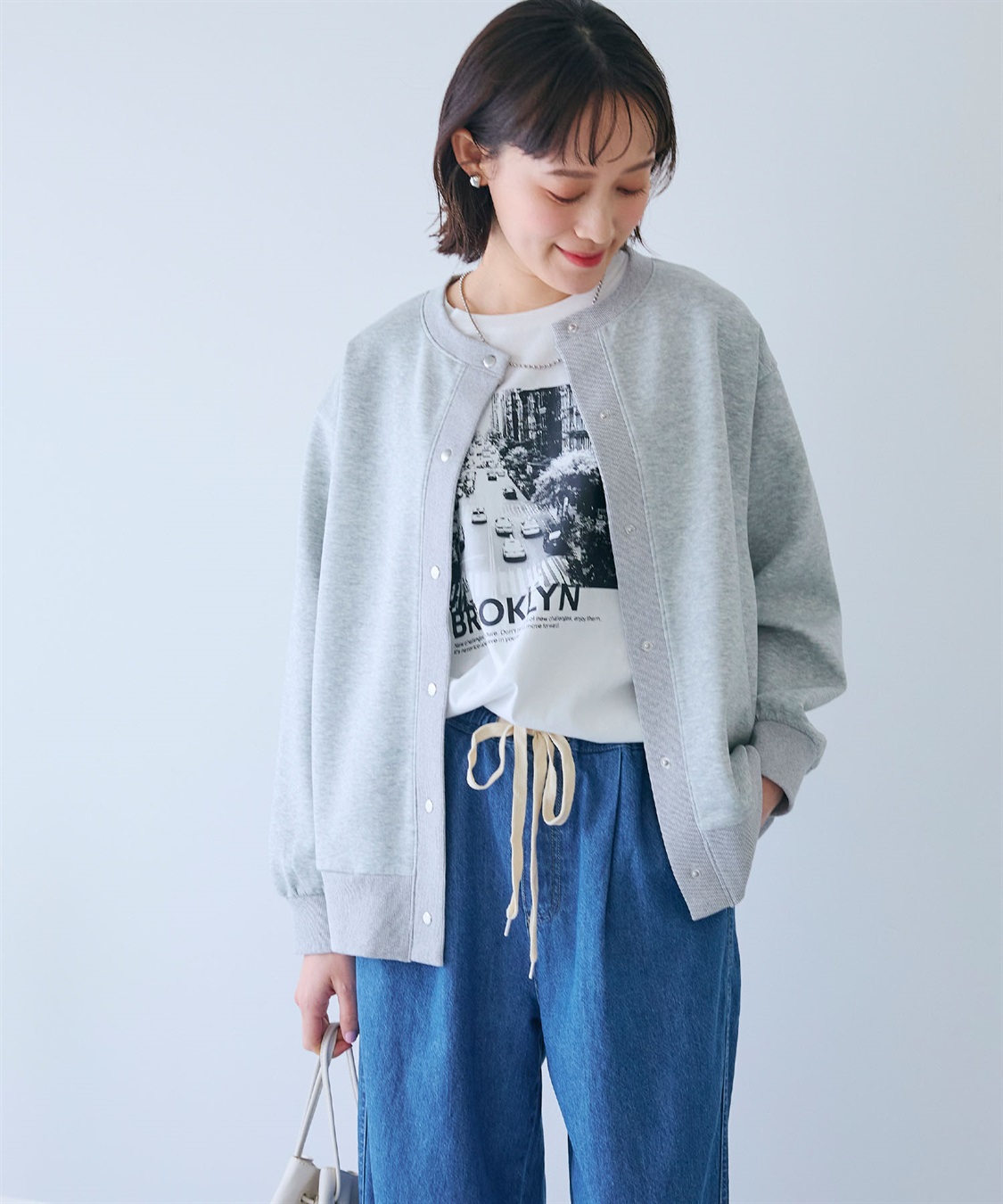 CROSS FUNCTION 《UV》ドットボタンスウェットカーディガン_sub_17