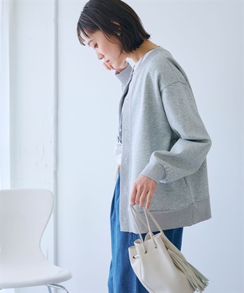 CROSS FUNCTION 《UV》ドットボタンスウェットカーディガン_subthumb_19