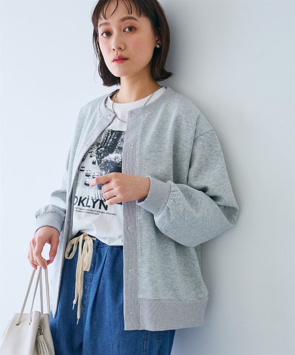 CROSS FUNCTION 《UV》ドットボタンスウェットカーディガン_sub_22