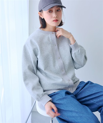 CROSS FUNCTION 《UV》ドットボタンスウェットカーディガン_subthumb_23