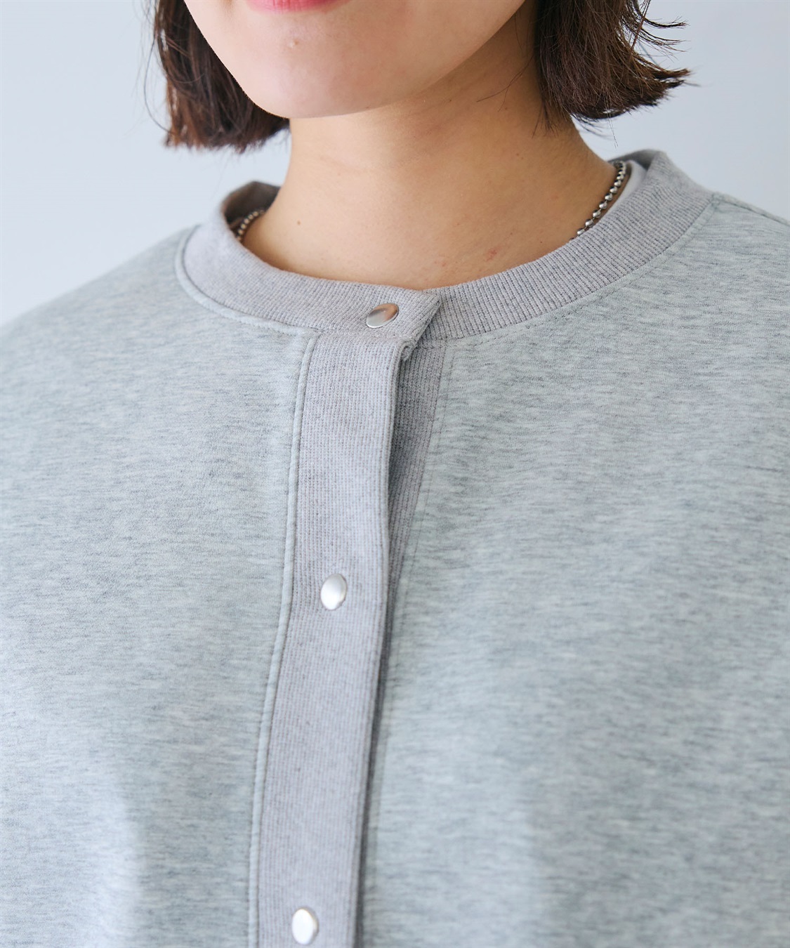 CROSS FUNCTION 《UV》ドットボタンスウェットカーディガン_sub_25