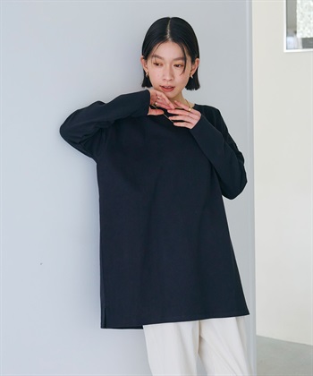 CROSS FUNCTION 《よれにくい》オーバーサイズコットンロングスリーブTシャツ_subthumb_19