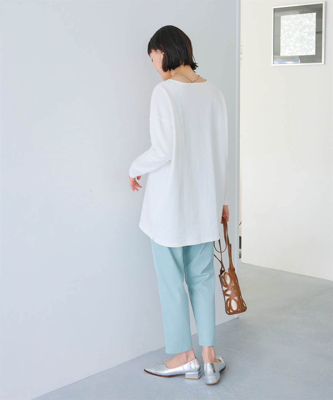 CROSS FUNCTION 《よれにくい》オーバーサイズコットンロングスリーブTシャツ_sub_28