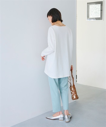 CROSS FUNCTION 《よれにくい》オーバーサイズコットンロングスリーブTシャツ_subthumb_28