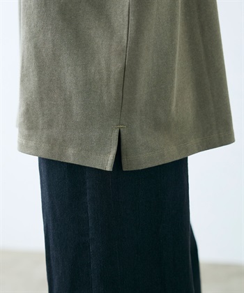 CROSS FUNCTION 《よれにくい》エブ楽 オーバーサイズハーフスリーブコットンTシャツ_subthumb_28