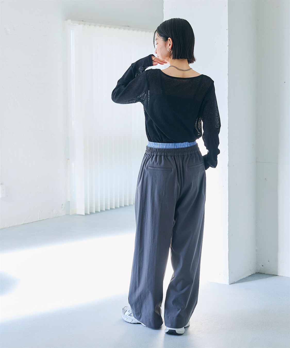 CROSS FUNCTION 《接触冷感》エブ楽 シアーリブロングTシャツ_sub_26