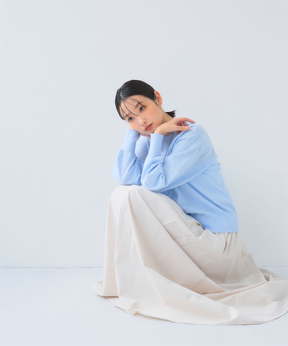 CROSS FUNCTION 《洗える》サマ美え ２WAYクルーネックカーディガン_sub_14