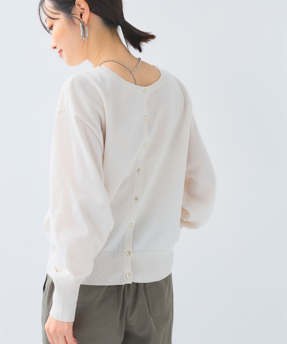 CROSS FUNCTION 《洗える》サマ美え ２WAYクルーネックカーディガン_sub_18