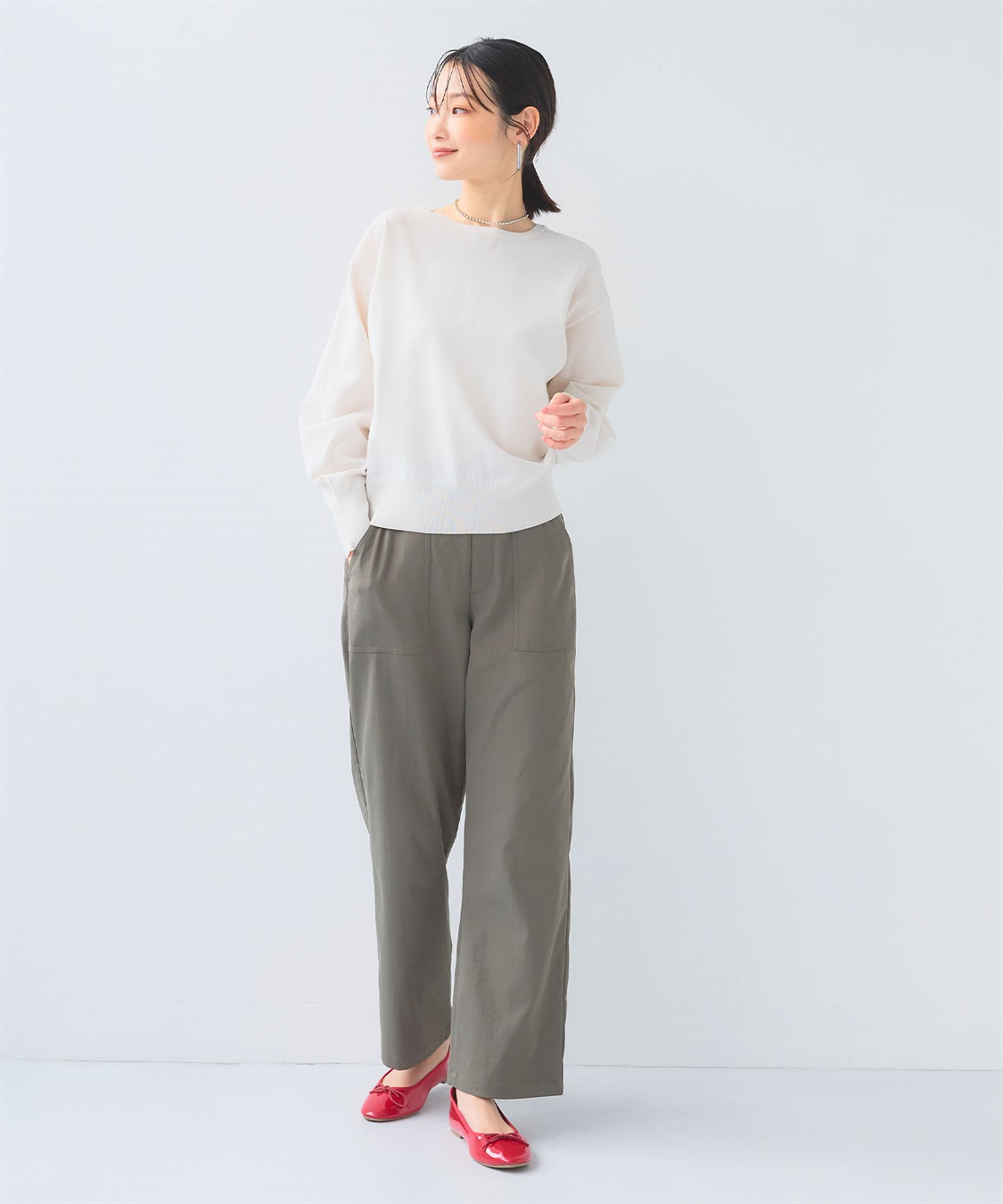 CROSS FUNCTION 《洗える》サマ美え ２WAYクルーネックカーディガン_sub_20