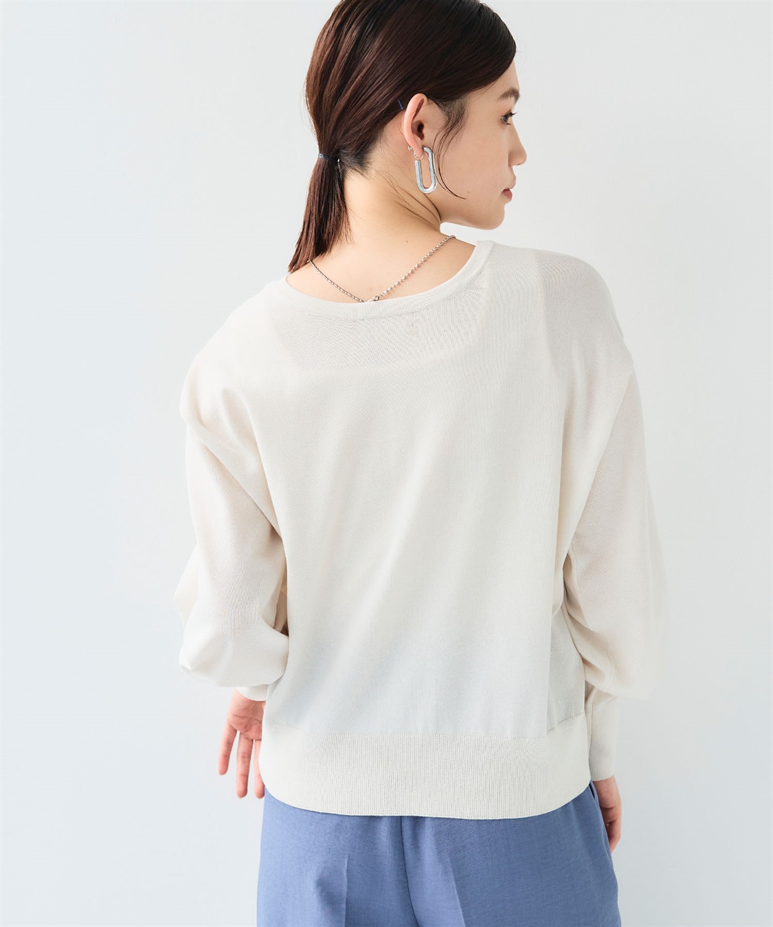 CROSS FUNCTION 《洗える》サマ美え ２WAYクルーネックカーディガン_sub_23