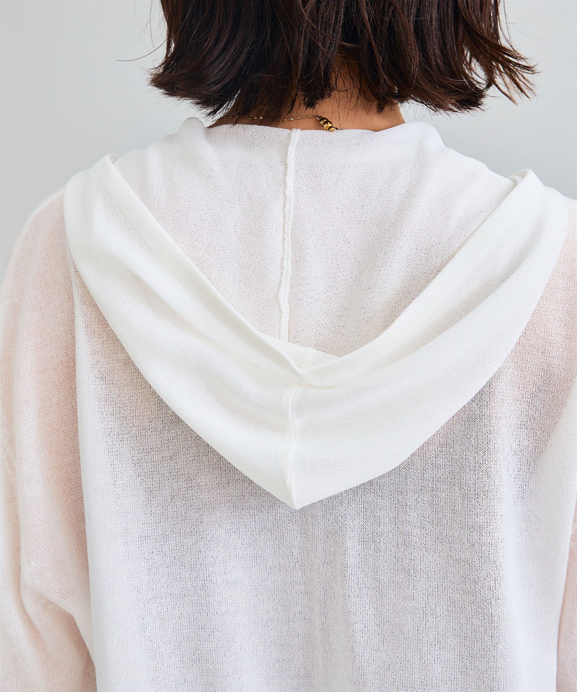 CROSS FUNCTION 《洗える》サマナチュラ シアーニットZIPパーカー_sub_28