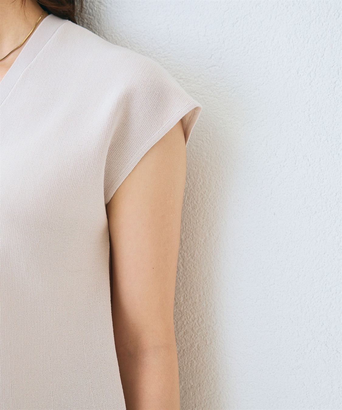 CROSS FUNCTION 《マシンウォッシャブル》サマ美え ペプラムニットベスト_sub_27