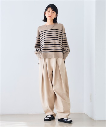 CROSS FUNCTION 《洗える》サマ美え マシュマロミラノバルーンスリーブニット_subthumb_8