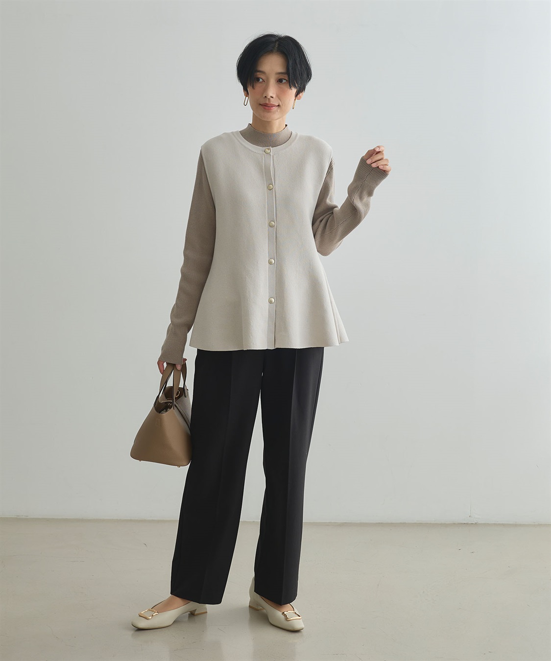 CROSS FUNCTION 《洗える》サマ美え マシュマロミラノペプラムニットベスト_sub_6