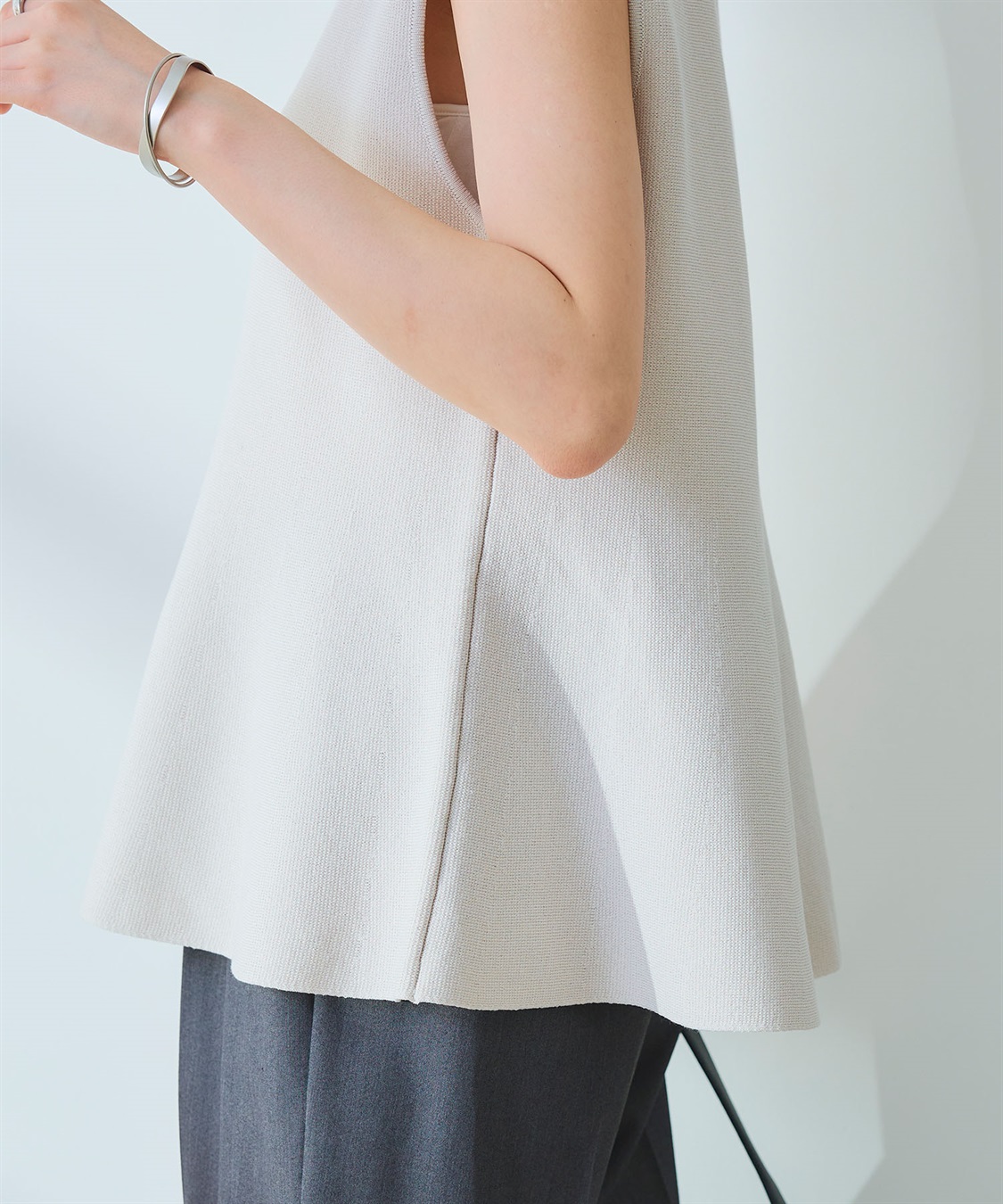 CROSS FUNCTION 《洗える》サマ美え マシュマロミラノペプラムニットベスト_sub_28