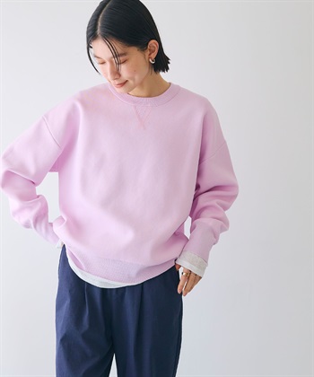 CROSS FUNCTION 《洗える》スウェットライクニットプルオーバー_subthumb_2