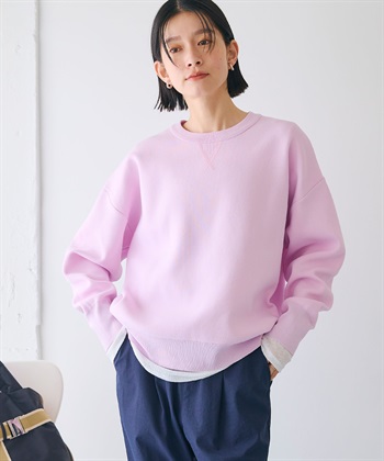 CROSS FUNCTION 《洗える》スウェットライクニットプルオーバー_subthumb_4