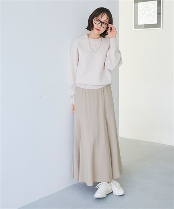 CROSS FUNCTION 《洗える》スウェットライクニットプルオーバー_subthumb_16