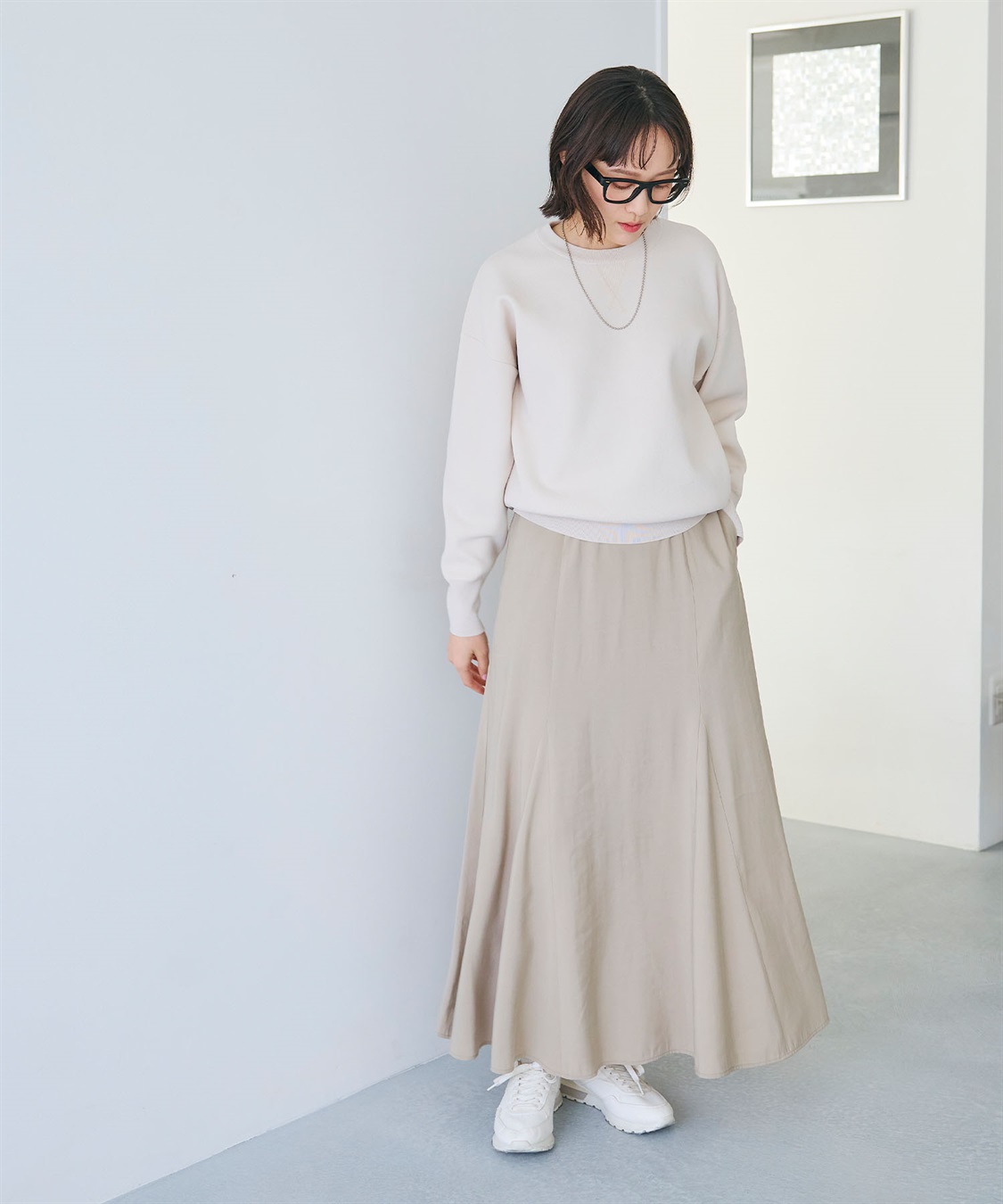 CROSS FUNCTION 《洗える》スウェットライクニットプルオーバー_sub_17