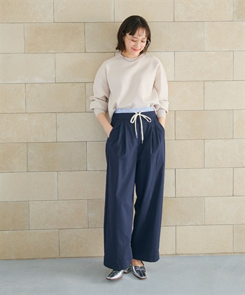 CROSS FUNCTION 《洗える》スウェットライクニットプルオーバー_subthumb_22