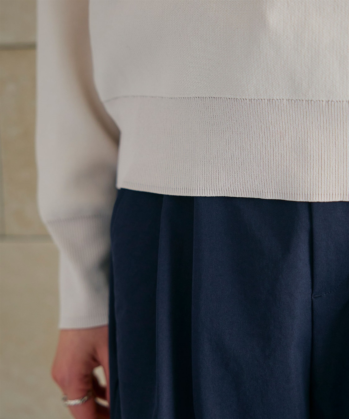 CROSS FUNCTION 《洗える》スウェットライクニットプルオーバー_sub_28