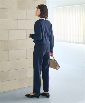 CROSS FUNCTION 《洗える》サマ美え レース襟ニットプルオーバー_subthumb_11