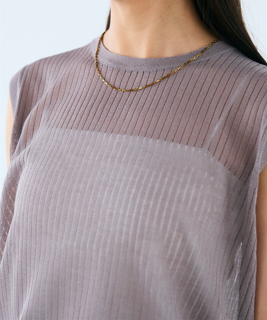 CROSS FUNCTION 《洗える》サマ美え シアーリブニットベスト_sub_16