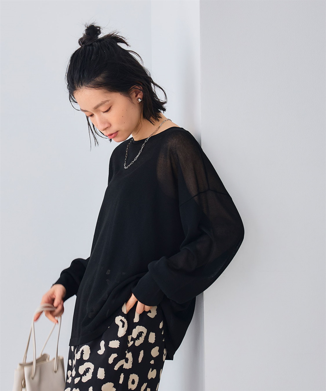 CROSS FUNCTION 《洗える》エブ楽 シアールーズニット＆キャミソールセット_sub_23